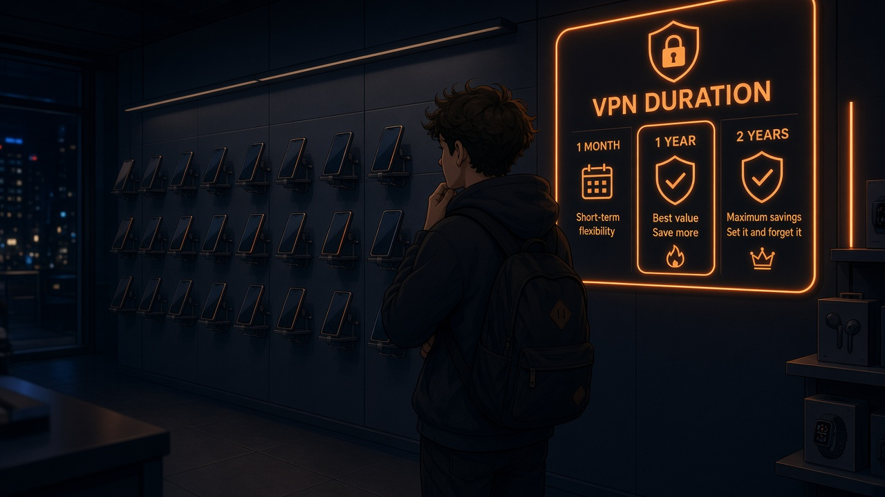 VPN на 3 дня, неделю или месяц — какой срок брать первым